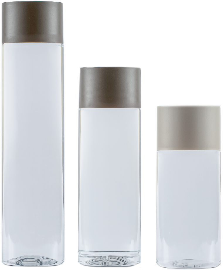 サイズ違いのボトル