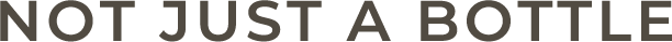 NOT JUST A BOTTLE ロゴタイプ