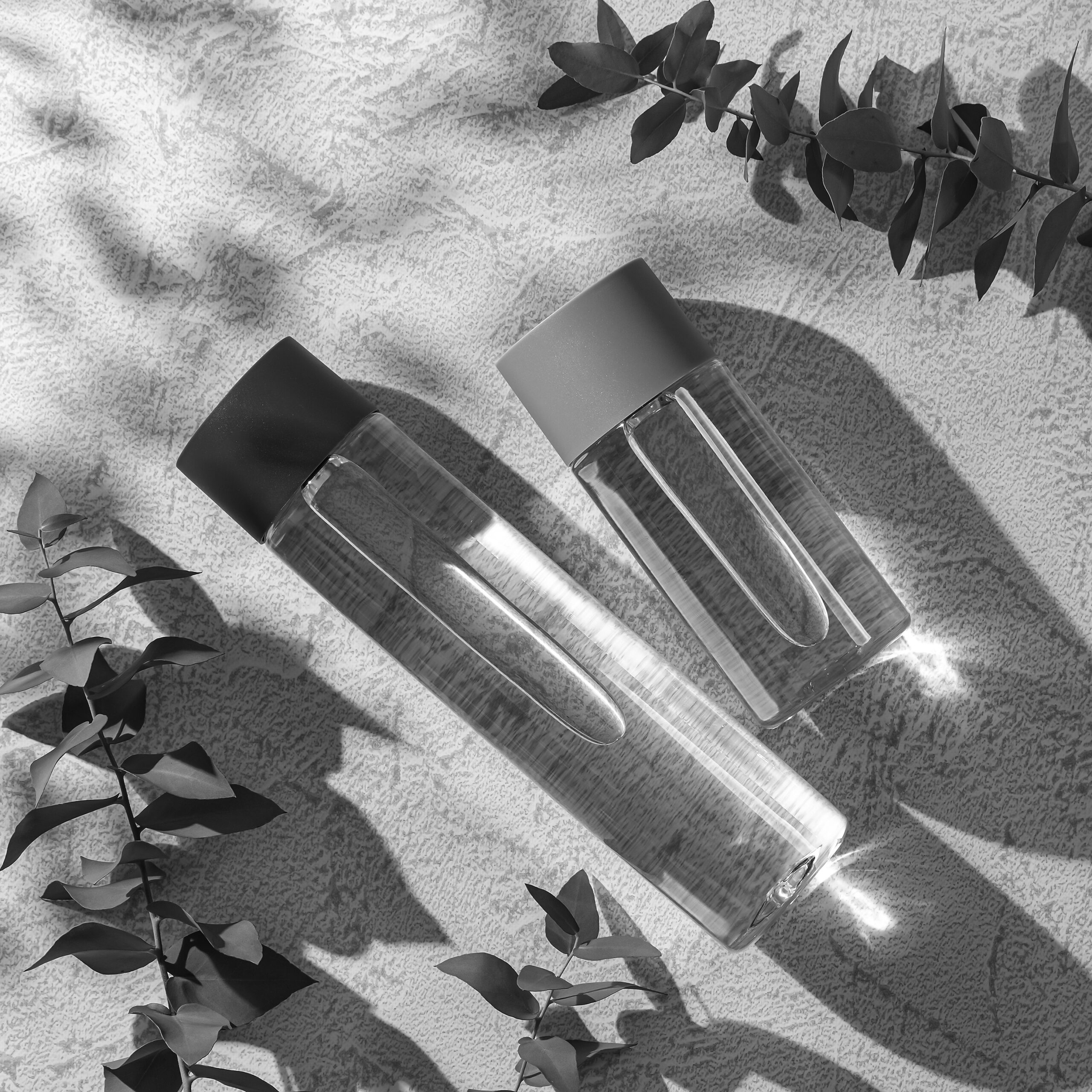 大きいボトルと小さいボトル